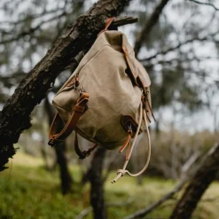 Camp S backpack / Suede