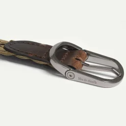 Cliquet Belt / braided leather