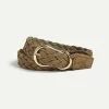 Cléo Belt / braided leather