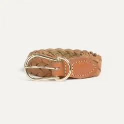 Cléo Belt / braided leather