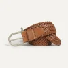 Manille Belt / braided leather