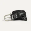 Manille Belt / braided leather