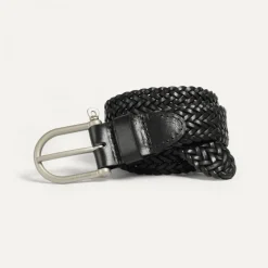 Manille Belt / braided leather