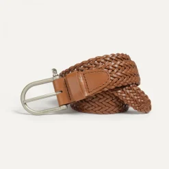 Manille Belt / braided leather