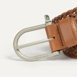 Manille Belt / braided leather