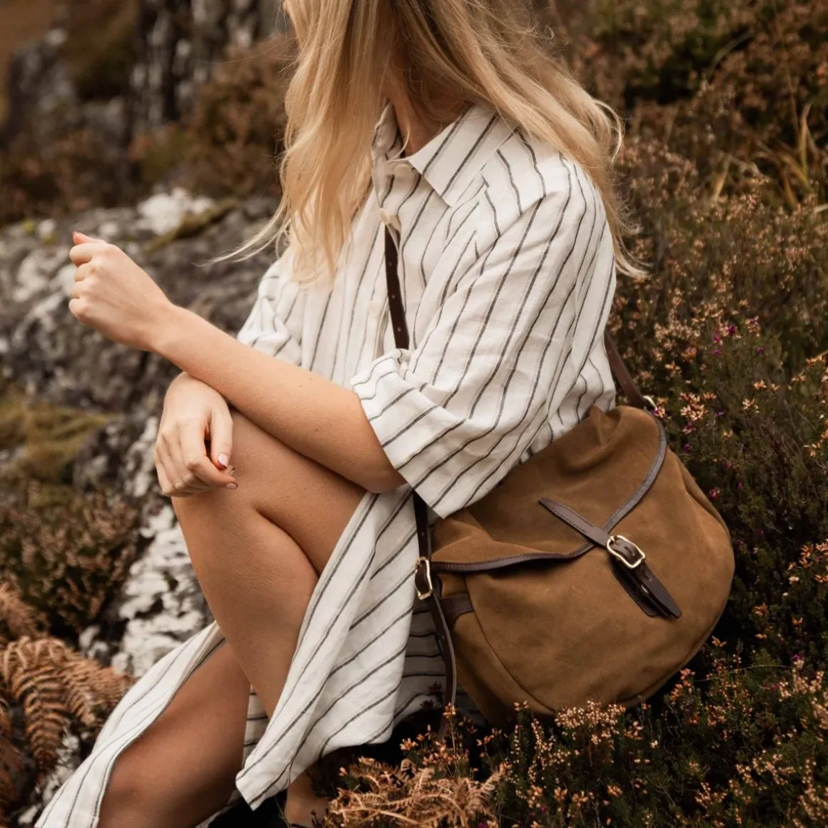 Margot half moon fisherman's bag