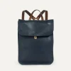 Puncho leather backpack