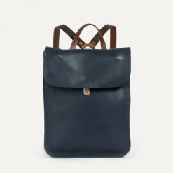 Puncho leather backpack